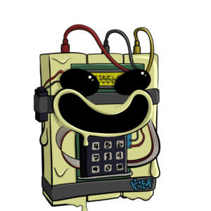 Cs Go Bomb Dab Monster 3 in. Die Cut Holographic Sticker