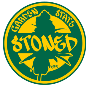 Garden State Stoned 3in. Die Cut Sticker